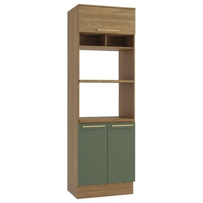 Torre Quente Botanic 70cm 3 Portas M627 Kappesberg Nogueira/Verde