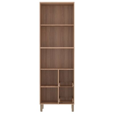 Armário Despenseiro Luciane Yara 3 Portas 2 Gavetas Internas 1318 Vanilla/Graff