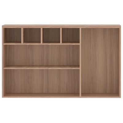 Armário Aéreo 2 Portas 120 cm Nicho Garrafeiro Luciane Yara 1311 Vanilla/Graff