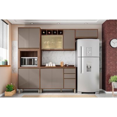 Aéreo 80cm Yara 1 Porta Basculante 1308 Luciane Vanilla/Graff