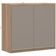 Armário Aéreo 80cm Yara 2 Portas - 1309 Luciane Vanilla/Graff