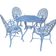 Conjunto De Jardim Modelo Palmeirão Mesa E 4 Cadeiras