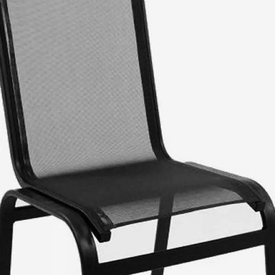 Cadeira Lótus Premium Com Braço E Sem Braço Sem Braço Preto