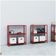 Estante Aço 3 Prateleiras Eaf007 Vermelho