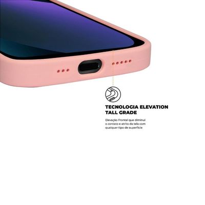 Capa para iPhone 13 - Silicon Premium Rosa - Gshield