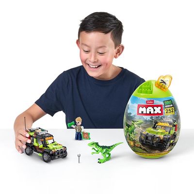 Blocos de Construção Max, Candide, Dino Adventure 233 peças