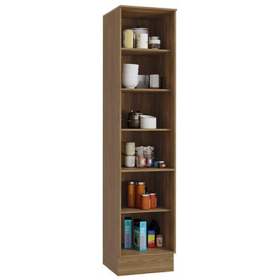 Paneleiro Kappesberg Botanic 50cm com Tela 2 Portas M626 Nogueira/Verde