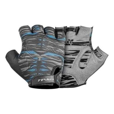 Luva Bike Poker Antishock Gel Energy M / PTO/AZUL