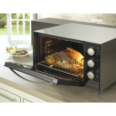 Forno Elétrico Turbo 2.4 New 48 Litros 26573 Fischer Preto/Prata / 220V