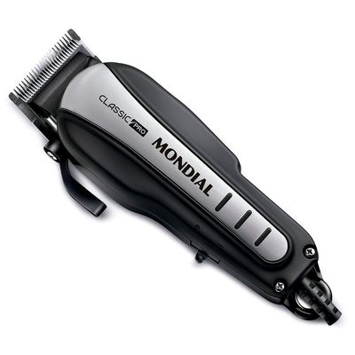 Cortador De Cabelos Mondial Classic Pro 127v preto/inox 110V