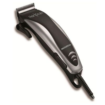 Cortador De Cabelos Mondial Hair Stylo Cr-02 127v-preto/prata 110V