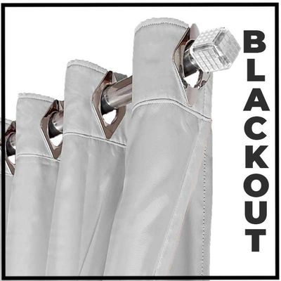 Cortina Sala E Quarto 5,50x2,50 Tecido Blackout Ana Branco