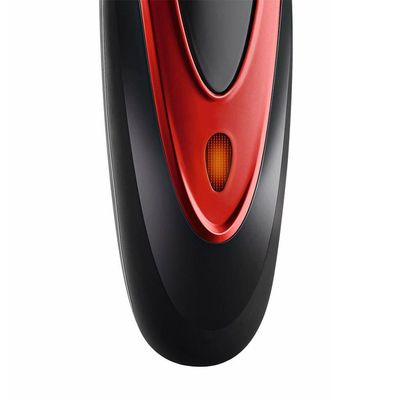 Cortador De Cabelos Mondial Flex Clipper Cr-04 Cortador Cabelo-biv-vermelho/preto Bivolt
