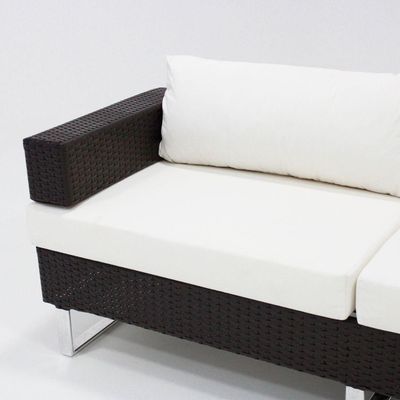 Conjunto De Sofá Completo Modelo Begônia Preto