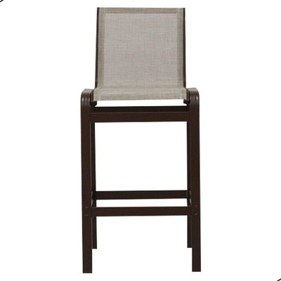 Banqueta Modelo Lótus Premium Marrom Marrom-claro
